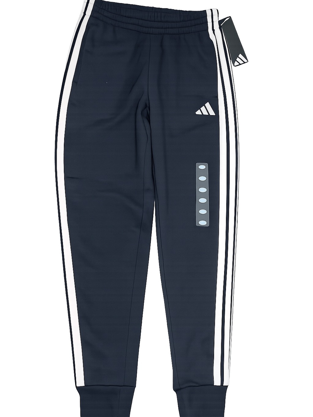 Adidas Girls 3-Stripe Jogger Pants – Black/White – Size Large (14) – NWT